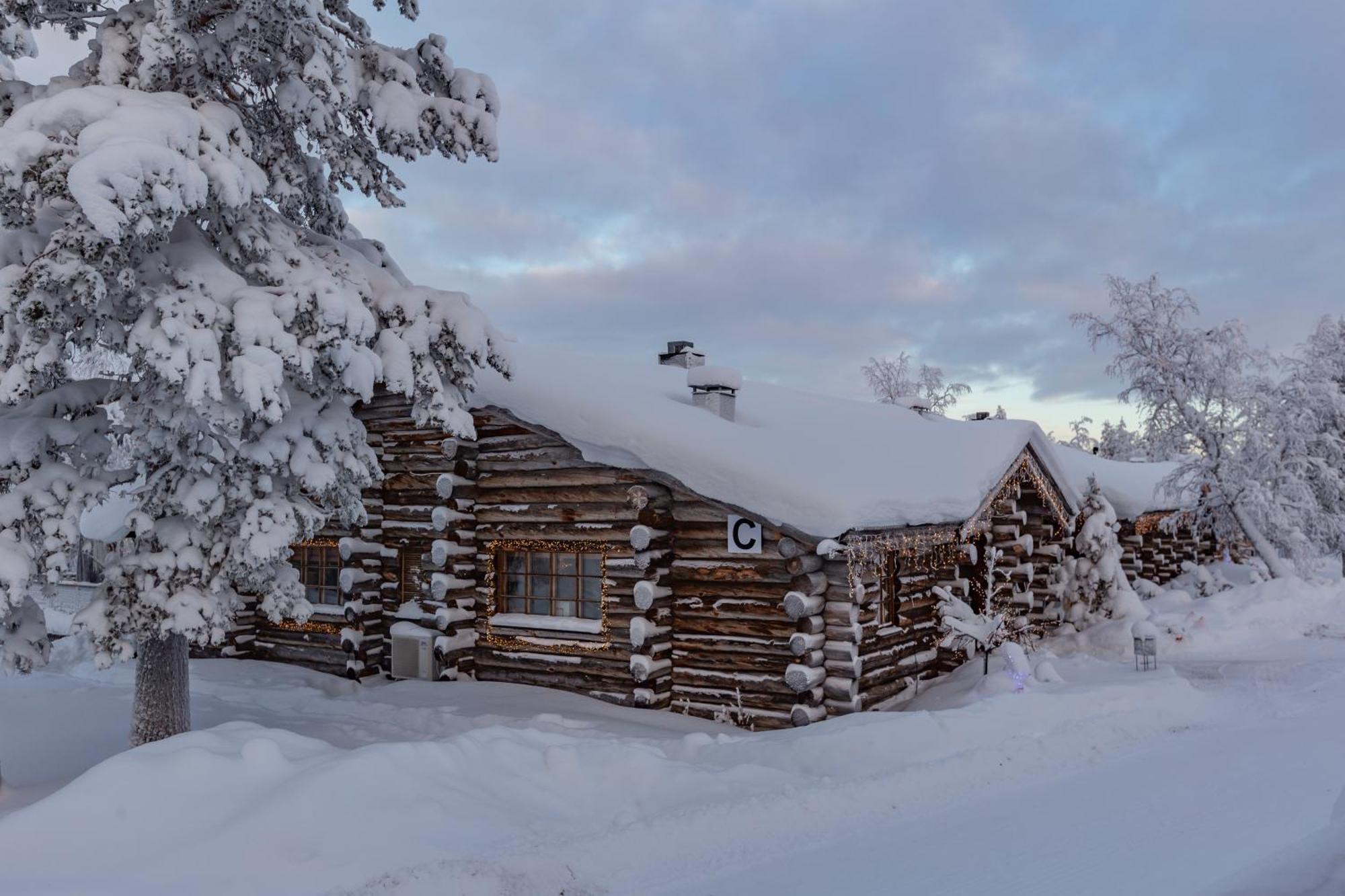 Kuukkeli Log Houses Teerenpesae - Premium Suite A48 Сааріселькя Екстер'єр фото