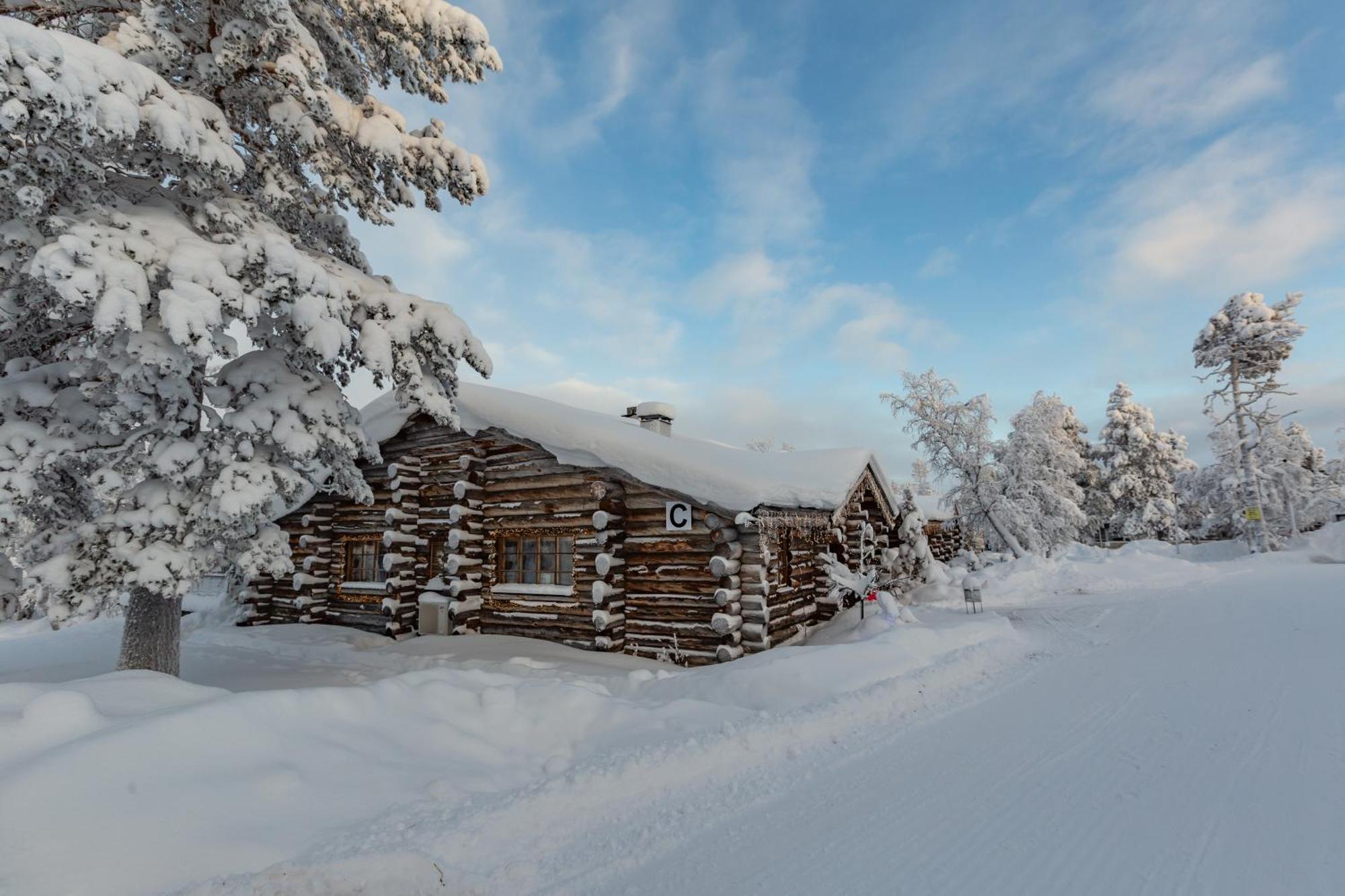 Kuukkeli Log Houses Teerenpesae - Premium Suite A48 Сааріселькя Екстер'єр фото