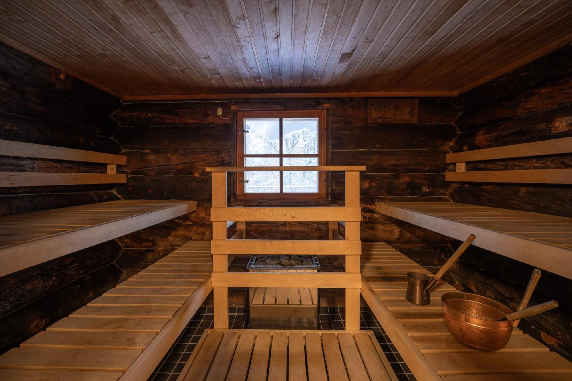 Kuukkeli Log Houses Teerenpesae - Premium Suite A48 Сааріселькя Екстер'єр фото
