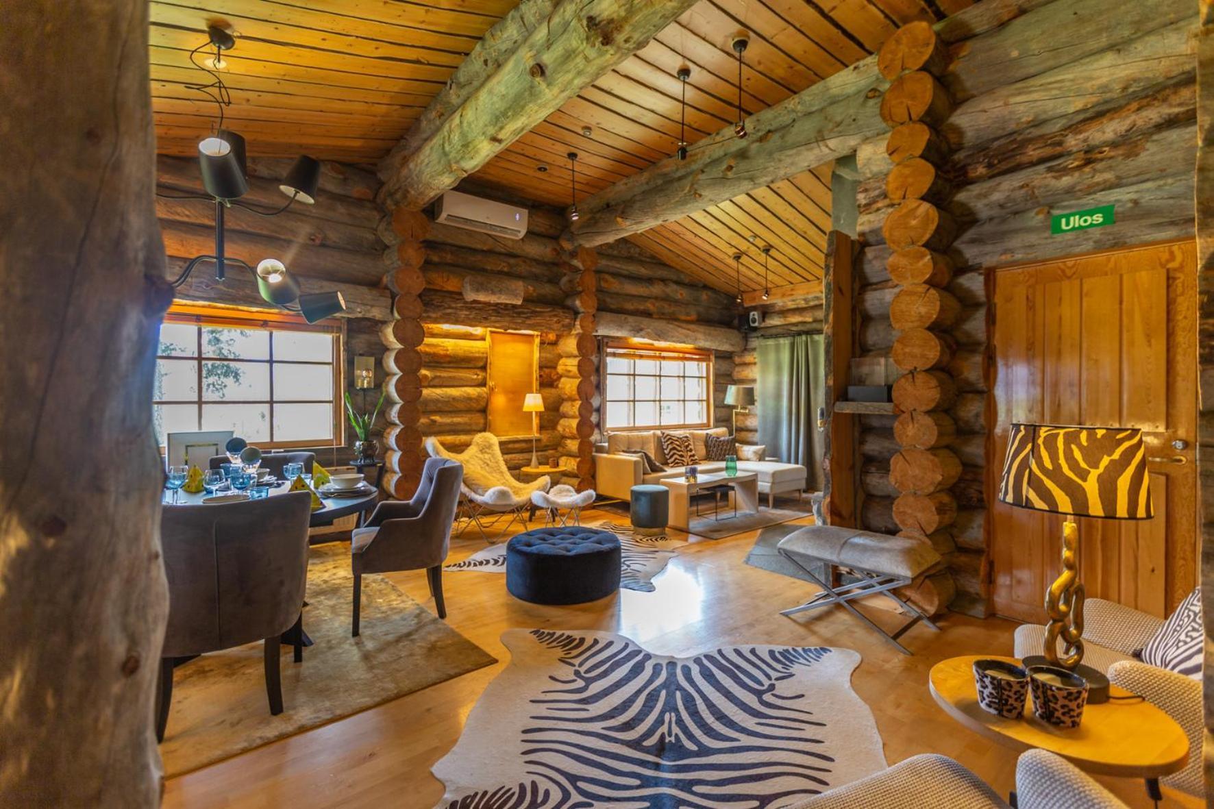 Kuukkeli Log Houses Teerenpesae - Premium Suite A48 Сааріселькя Екстер'єр фото